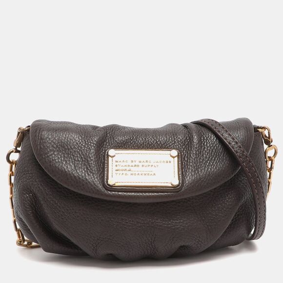 Marc By Marc Jacobs Handbags - Marc By Marc Jacobs Brown Leather Crossbody Bag